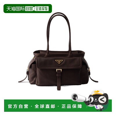香港直邮Prada 中号 Prada Explore 纳帕皮革托特包 1BG5962DX8VO