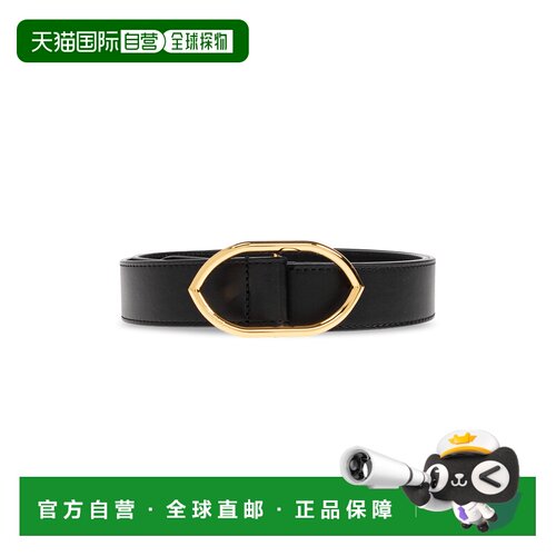 香港直邮JACQUEMUS 女士腰带 BEU00348AC01C01990 CO 黑色 Leathe