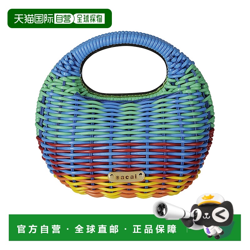 香港直邮Sacai 编织细节手提包 S15001