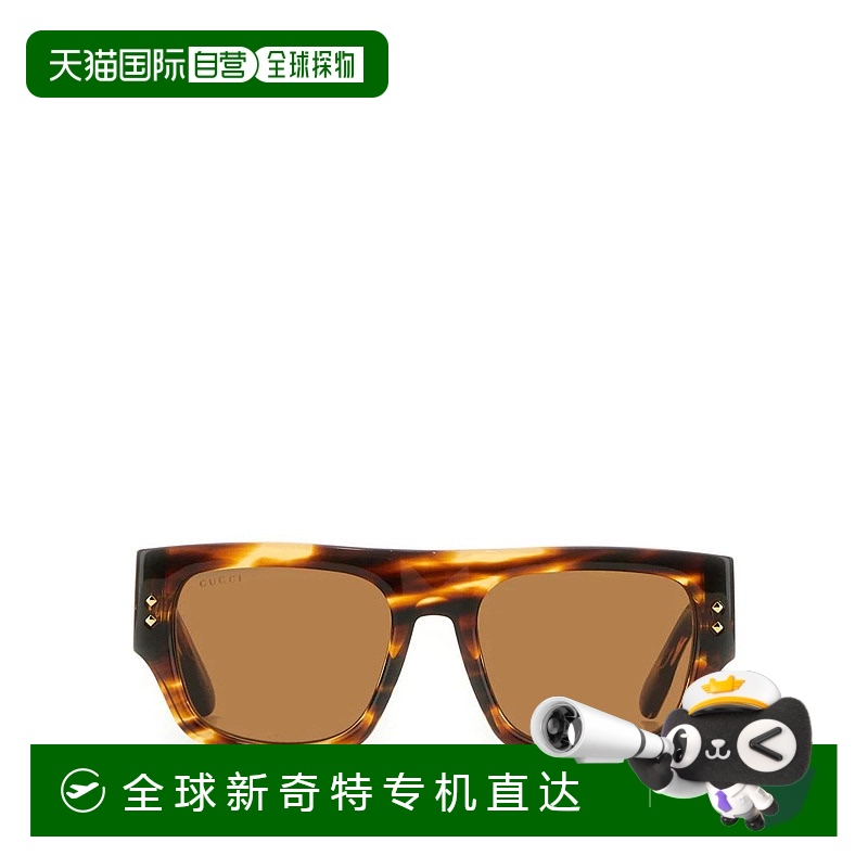 1h可退 欧洲直邮gucci 男士 太阳镜古驰正品潮流时尚简约显脸小高