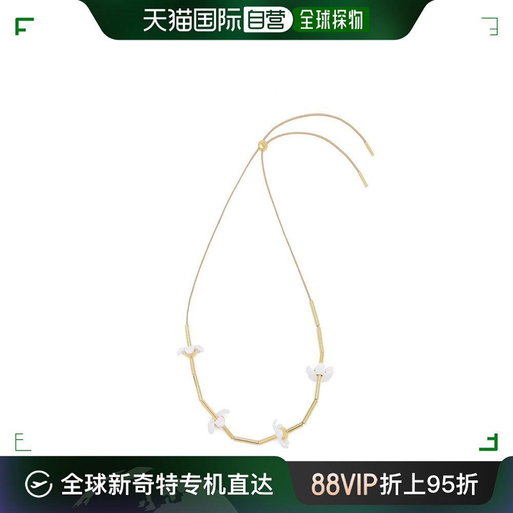 欧洲直邮loewe/罗意威 flor 纯银珐琅项链