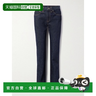 高腰直筒牛仔裤 1h可退 Farley 女士 1181908 香港直邮KHAITE