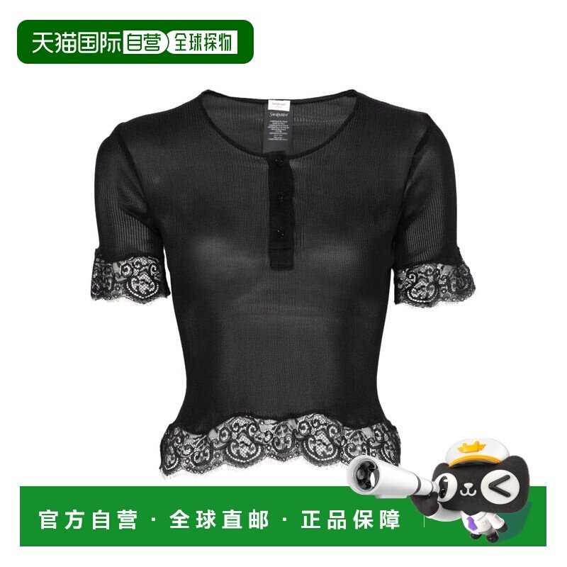 欧洲直邮saint laurent 女士 上装T恤