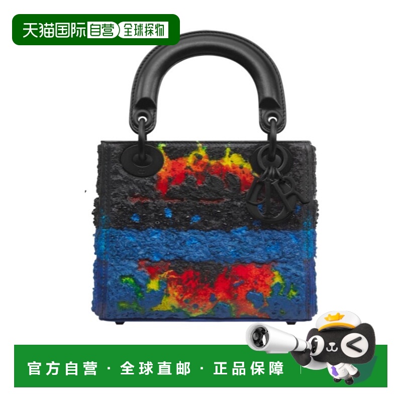 香港直邮Dior 迷你Lady Dior手提包 M05O5SQBBX迪奥