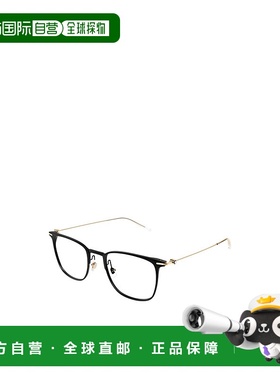 香港直邮Montblanc 几何框平光镜 MB0356O