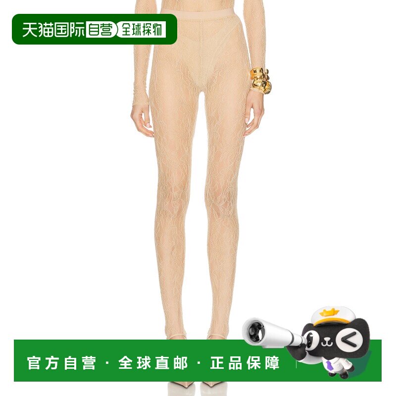 1h可退 美国直邮wardrobenyc 女士 蕾丝踩脚打底裤 W2213S25LC