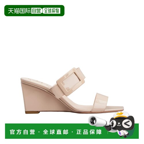 1h可退 Roger Vivier Belle Vivier 坡跟凉鞋 RVW80544430D1P女鞋