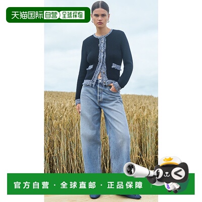 香港直邮AGOLDE 女士 Slung 低腰宽松牛仔裤 AGOLE308直筒裤