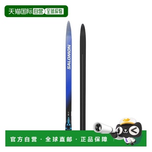 自营欧洲直邮Salomon萨洛蒙 RS儿童黑色/蓝色木材滑雪板新款
