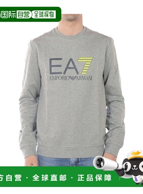香港直邮EA7 Emporio Armani 徽标长袖卫衣 3GPM13PJ05Z阿玛尼