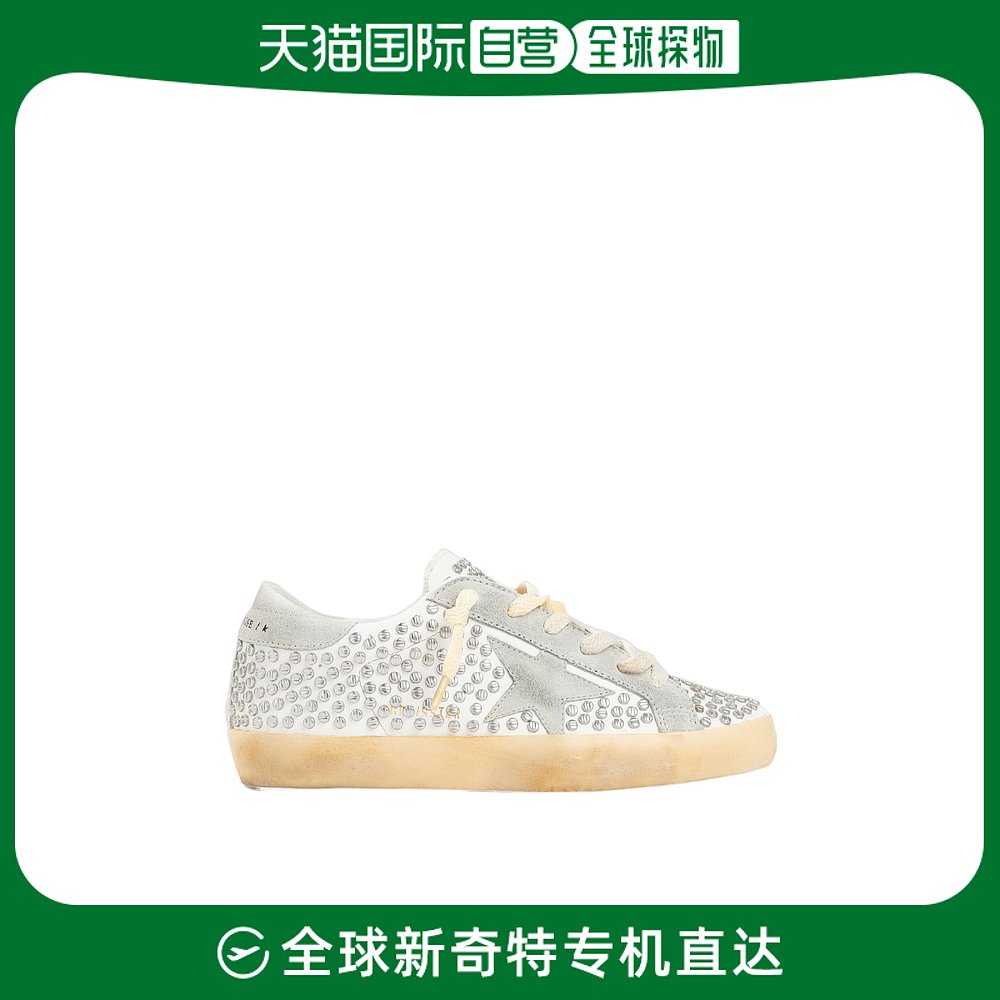 香港直邮Golden Goose Deluxe Brand圆头低帮休闲鞋 GWF00101.F0