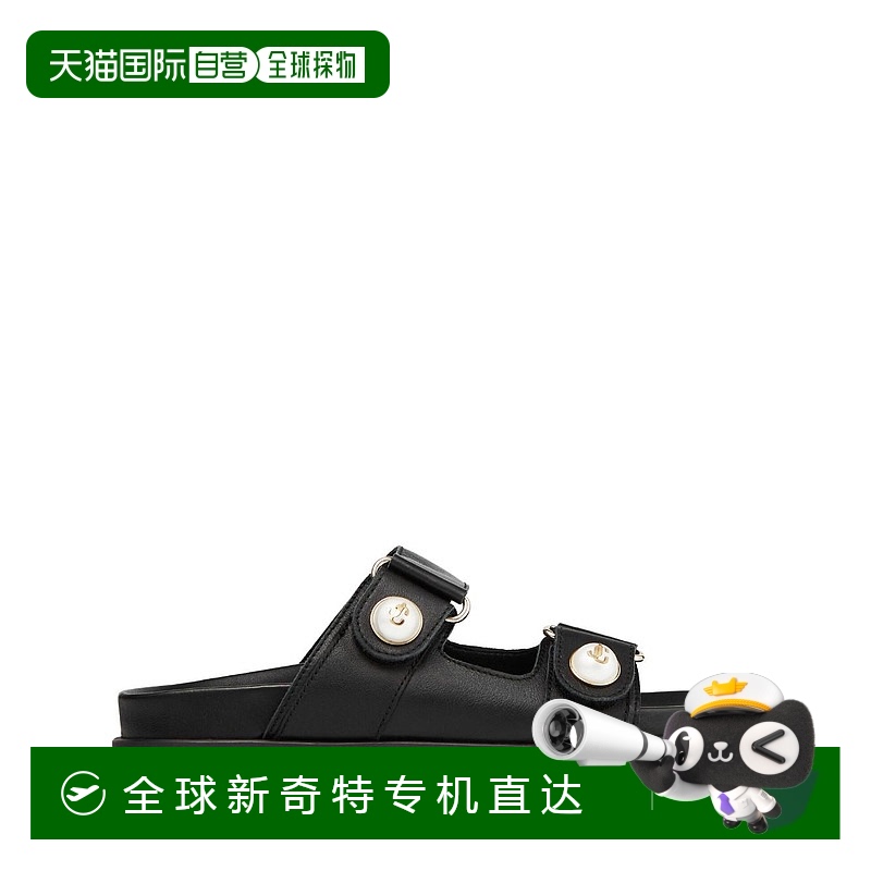 1h可退 欧洲直邮JIMMY CHOO 女士凉鞋FAYENCESANDALSQMBLACK