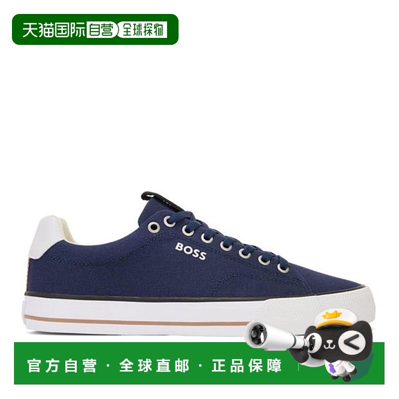 1h可退 香港直邮BOSS 波士 男士 Aiden 网球训练鞋 blue蓝色 舒适