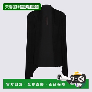 香港直邮rick owens 瑞克 欧文斯 女士 黑色毛线衫 RP01F6642M09