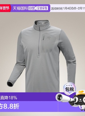 欧洲直邮Arc'teryx 始祖鸟 RHO SV 颈部拉链上衣 男装抓绒打底