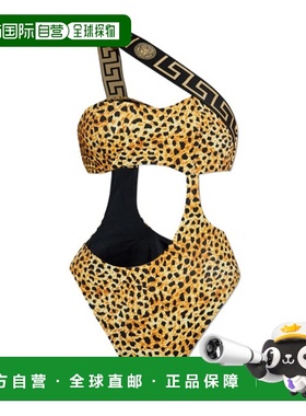 香港直邮Versace 图案连体泳衣 ABD011081A16604