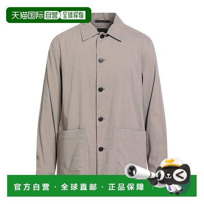 1h可退 香港直邮THEORY 希尔瑞 男士 衬衫 brown棕色 舒适时尚