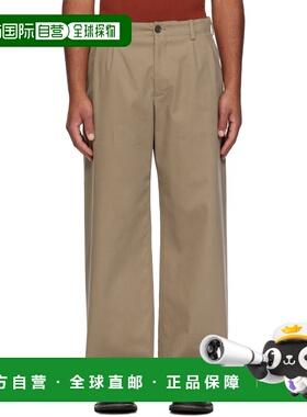 1h可退 香港直邮Our Legacy 男士 卡其色 Bridge Chino 长裤 M425