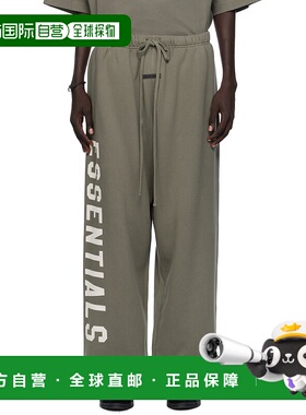 香港直邮Essentials 男士 灰色 Lounge Fleece 运动裤 130SP25432