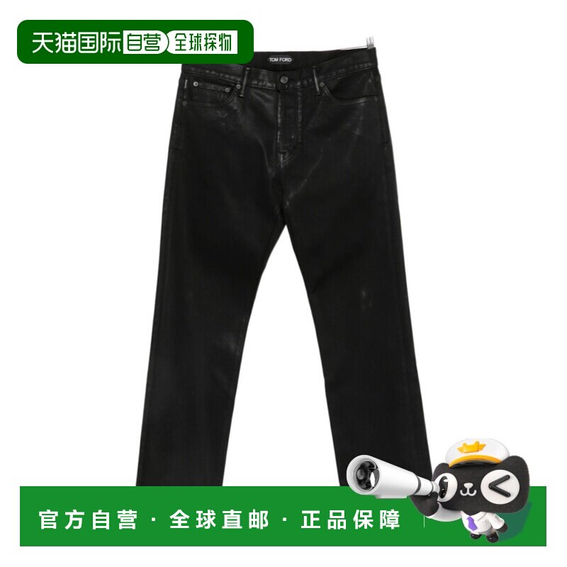 1h可退 香港直邮TOM FORD 男士牛仔裤 DMC109DPH003NAA SS2026 黑