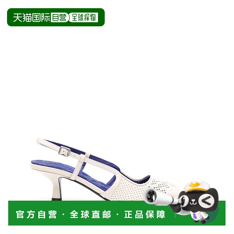 1h可退 香港直邮Burberry 巴宝莉 女士 Chisel 50mm 露跟浅口鞋 8