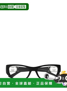 1h可退 香港直邮Gucci 古驰 女士 全框平光镜 GG1825O black黑色
