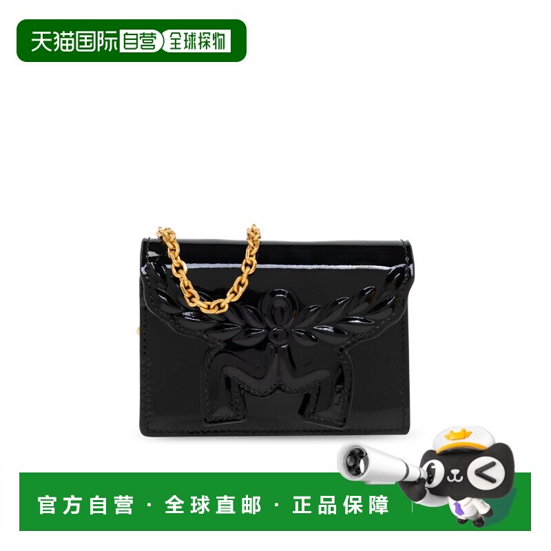 1h可退 香港直邮MCM 女士卡包 MYAFSAC010BK AW2025 黑色 Wallet