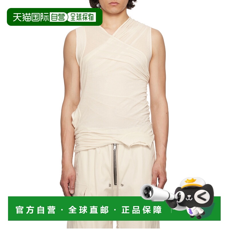 香港直邮Rick Owens 无袖背心 RR01E5100UC