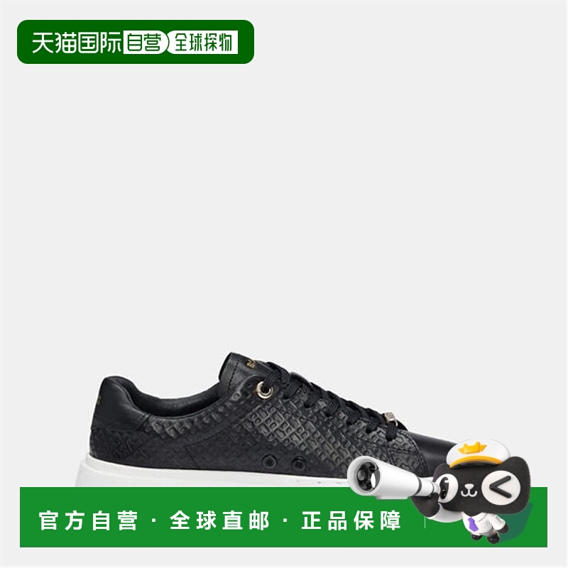 1h可退 香港直邮BOSS 波士 女士 Amber 网球训练鞋 black黑色 舒