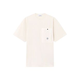 胸袋棉质针织T恤 1h可退 L1S1 男士 石头岛 香港直邮Stone Island