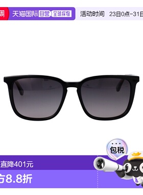 1h可退 香港直邮Calvin Klein 卡尔文 克莱恩 男士 黑色醋纤太阳