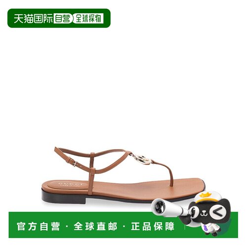 香港直邮GUCCI 女士凉鞋 853759A3N002719BROWN AW2025 棕色