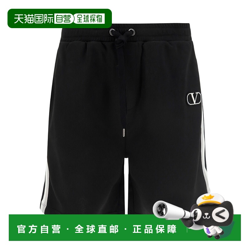 【99新未使用】香港直邮Valentino 徽标短裤 2V3MD01N949华伦天奴