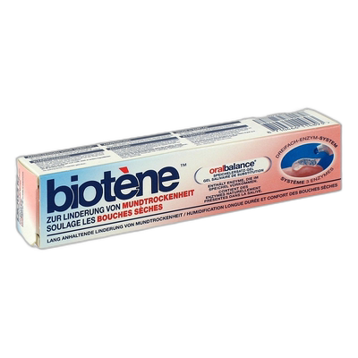 欧洲直邮德国Biotene口腔干燥护理凝胶50g口干涩刺激口腔湿润正品