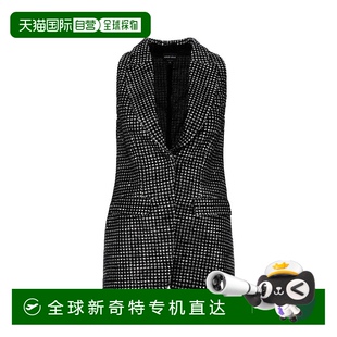 女士 1h可退 香港直郵Armani 阿瑪尼 GW002170AF19855 千鳥格背心