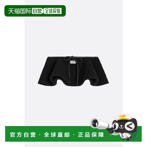 香港直邮Celine 思琳 女士 natte 收腰羊绒羊毛斗篷 RV10U1086