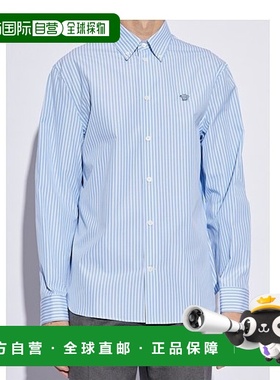 香港直邮Versace 条纹衬衫 10188321A13453范思哲长袖