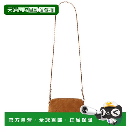 香港直邮TORY BURCH 女士斜挎包 178180200 SS2026 棕色 Fleming