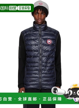 1h可退 香港直邮Canada Goose 加拿大鹅 男士 海军蓝 HyBridge Li