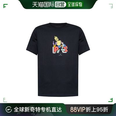 香港直邮Paul Smith 保罗 史密斯 男士 圆领短袖T恤 M2R011RMP444
