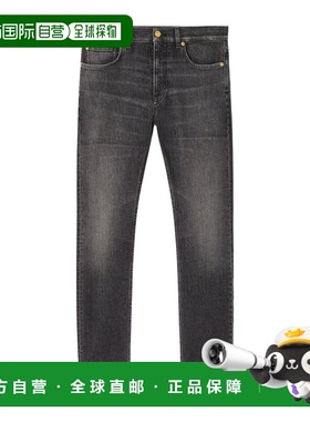 香港直邮Versace Medusa Rock刺绣牛仔裤 10194611A15048范思哲