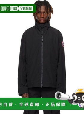 香港直邮Canada Goose 加拿大鹅 男士 黑色 Rosedale 夹克 2448M