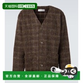brown棕色 1h可退 舒适时 男士 格纹针织开衫 香港直邮Our Legacy