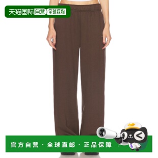 1h可退 香港直邮alo 女士 Accolade 直筒运动裤 U5012RG brown棕