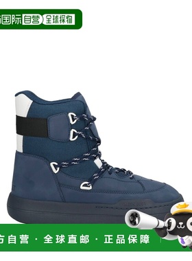 香港直邮moon boot 月亮靴 男士 脚踝靴 blue蓝色 舒适时尚