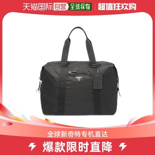 香港直邮Prada 黑色手提旅行包 99新未使用 2VC7962DMHVOOO