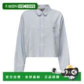 RC04R0844长袖 香港直邮Celine 条纹短款 衬衫 思琳 女士