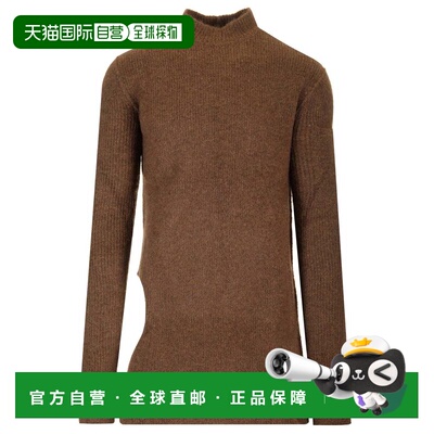 1h可退 香港直邮RICK OWENS 男士针织衫 RR02D669504 AW2024 棕色
