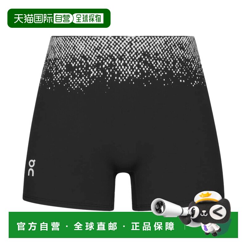 自营欧洲直邮ON昂跑 Zero Short女士黑白色短款紧身运动短裤