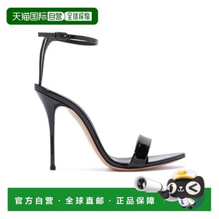 香港直邮Casadei 1L070V1001T0394 徽标高跟凉鞋